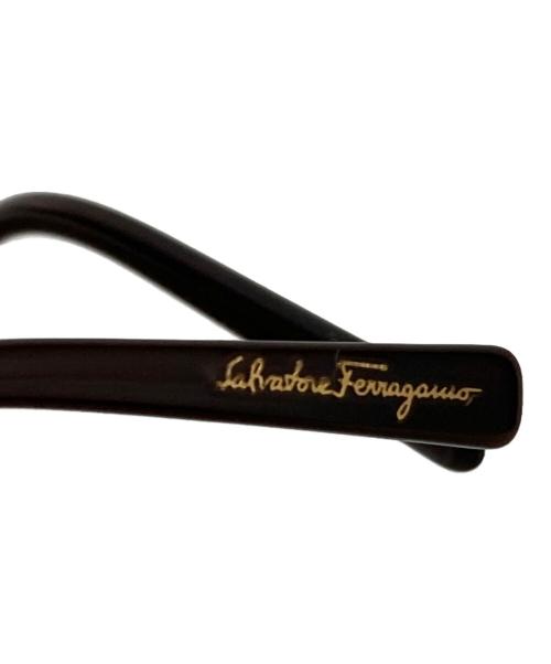 Salvatore Ferragamo（サルヴァトーレ フェラガモ）Salvatore Ferragamo (サルヴァトーレ フェラガモ) サングラス ブラウン サイズ:60-15の古着・服飾アイテム