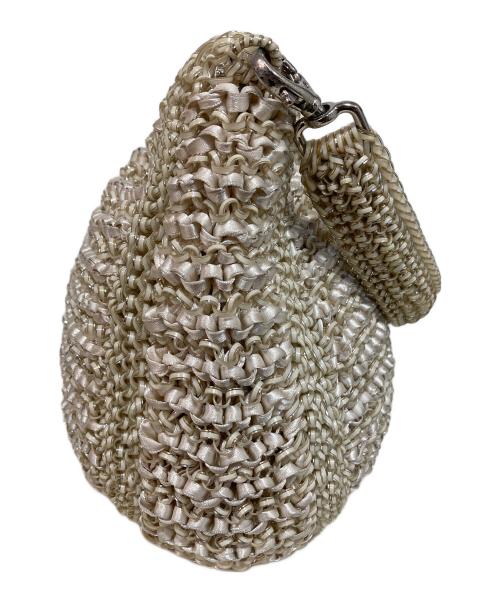 ANTEPRIMA（アンテプリマ）ANTEPRIMA (アンテプリマ) ワイヤーバッグ ゴールド×アイボリーの古着・服飾アイテム