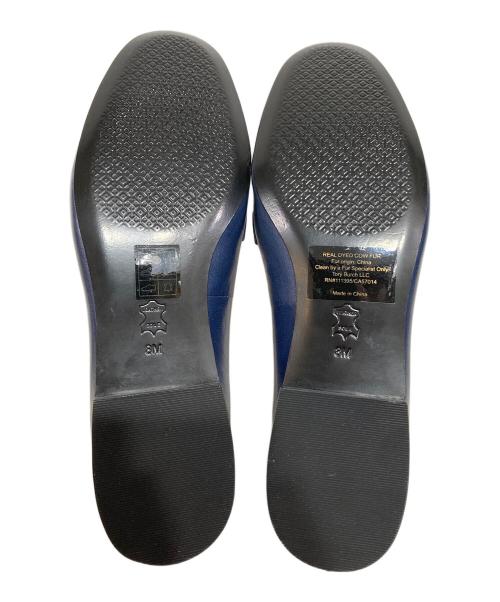 TORY BURCH（トリーバーチ）TORY BURCH (トリーバーチ) チェーンビットローファー ネイビー サイズ:8Mの古着・服飾アイテム