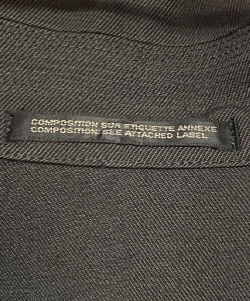 Yohji Yamamoto FEMME（ヨウジヤマモトファム）Yohji Yamamoto FEMME (ヨウジヤマモトファム) ウールモヘアトレンチコート ブラック サイズ:2の古着・服飾アイテム