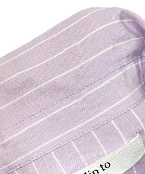 HER LIP TO（ハーリップトゥ）Her lip to (ハーリップトゥ) Have It All Stripe Shirt ピンク サイズ:Sの古着・服飾アイテム