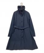 me ISSEY MIYAKEミーイッセイ ミヤケ）の古着「ポリナイロンスプリングコート」｜ネイビー