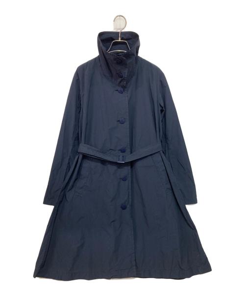 me ISSEY MIYAKE（ミーイッセイ ミヤケ）me ISSEY MIYAKE (ミーイッセイ ミヤケ) ポリナイロンスプリングコート ネイビー サイズ:-の古着・服飾アイテム