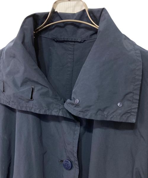 me ISSEY MIYAKE（ミーイッセイ ミヤケ）me ISSEY MIYAKE (ミーイッセイ ミヤケ) ポリナイロンスプリングコート ネイビー サイズ:-の古着・服飾アイテム
