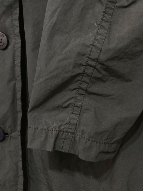 me ISSEY MIYAKE（ミーイッセイ ミヤケ）me ISSEY MIYAKE (ミーイッセイ ミヤケ) ポリナイロンスプリングコート ネイビー サイズ:-の古着・服飾アイテム