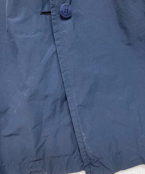me ISSEY MIYAKE（ミーイッセイ ミヤケ）me ISSEY MIYAKE (ミーイッセイ ミヤケ) ポリナイロンスプリングコート ネイビー サイズ:-の古着・服飾アイテム