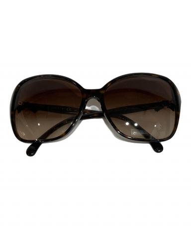 中古・古着通販】CHANEL (シャネル) サイドリボンサングラス ブラウン