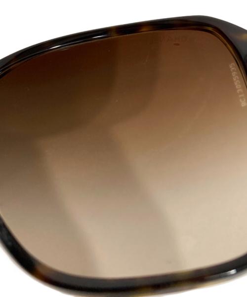 CHANEL（シャネル）CHANEL (シャネル) サイドリボンサングラス ブラウン サイズ:SIZE 58-16の古着・服飾アイテム