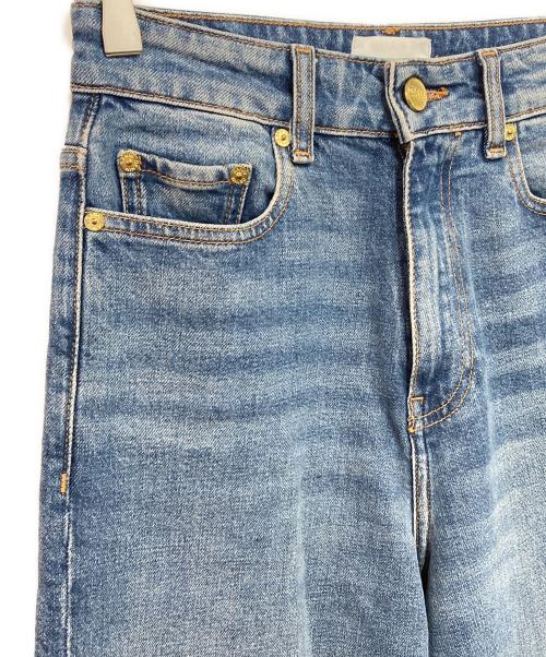 GANNI（ガニー）GANNI (ガニー) Heavy Denim Izey Jeans インディゴ サイズ:26W/32Lの古着・服飾アイテム
