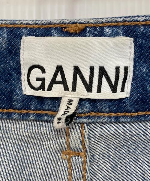 GANNI（ガニー）GANNI (ガニー) Heavy Denim Izey Jeans インディゴ サイズ:26W/32Lの古着・服飾アイテム