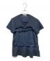 tricot COMME des GARCONS（トリココムデギャルソン）の古着「フリルTシャツ」｜ネイビー