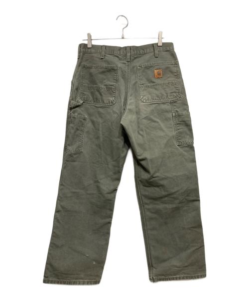 CarHartt（カーハート）CarHartt (カーハート) ウォッシュド ダック ペインターパンツ グリーン サイズ:32の古着・服飾アイテム