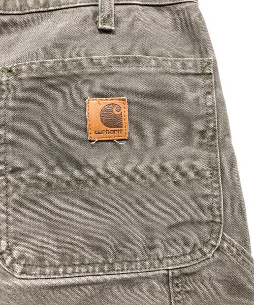 CarHartt（カーハート）CarHartt (カーハート) ウォッシュド ダック ペインターパンツ グリーン サイズ:32の古着・服飾アイテム