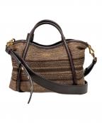 MaxMaraマックスマーラ）の古着「ミニマリンバッグ」｜ブラウン