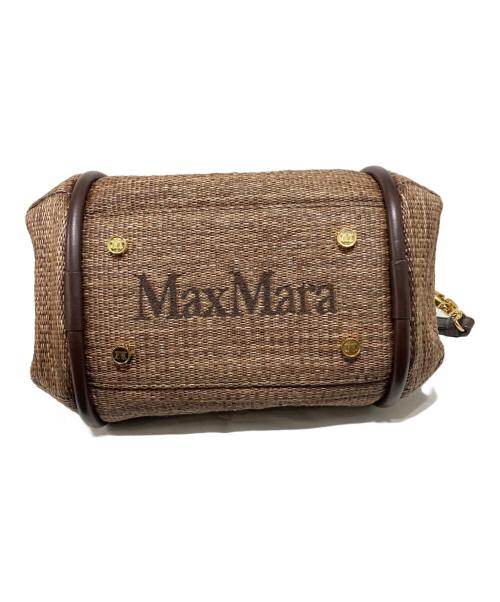 MaxMara（マックスマーラ）MaxMara (マックスマーラ) ミニマリンバッグ ブラウンの古着・服飾アイテム