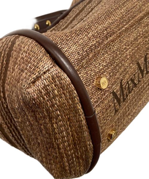 MaxMara（マックスマーラ）MaxMara (マックスマーラ) ミニマリンバッグ ブラウンの古着・服飾アイテム