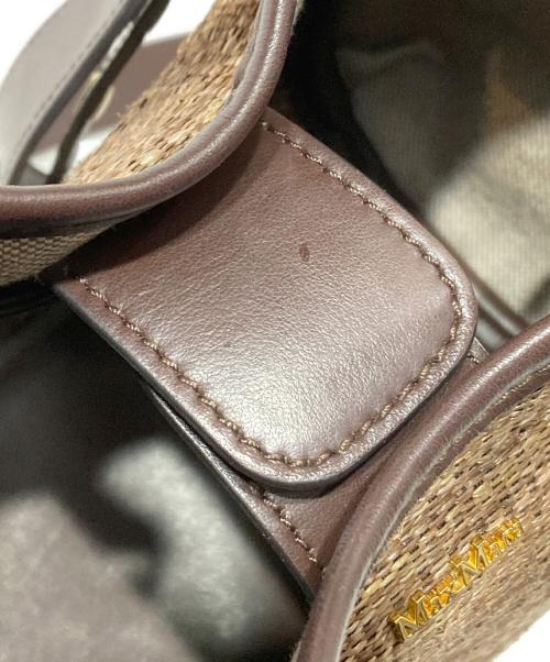MaxMara（マックスマーラ）MaxMara (マックスマーラ) ミニマリンバッグ ブラウンの古着・服飾アイテム