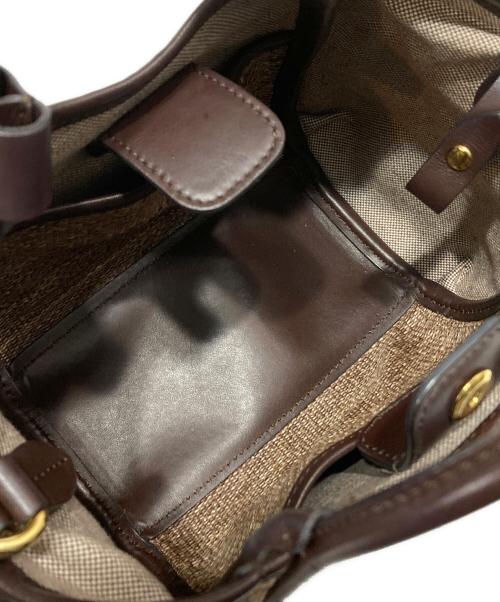 MaxMara（マックスマーラ）MaxMara (マックスマーラ) ミニマリンバッグ ブラウンの古着・服飾アイテム