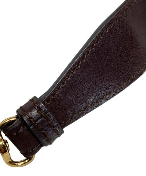 MaxMara（マックスマーラ）MaxMara (マックスマーラ) ミニマリンバッグ ブラウンの古着・服飾アイテム