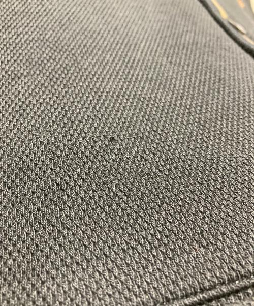 FRED PERRY（フレッドペリー）FRED PERRY (フレッドペリー) ワッフル コットンニットカーディガン ブラック サイズ:Mの古着・服飾アイテム