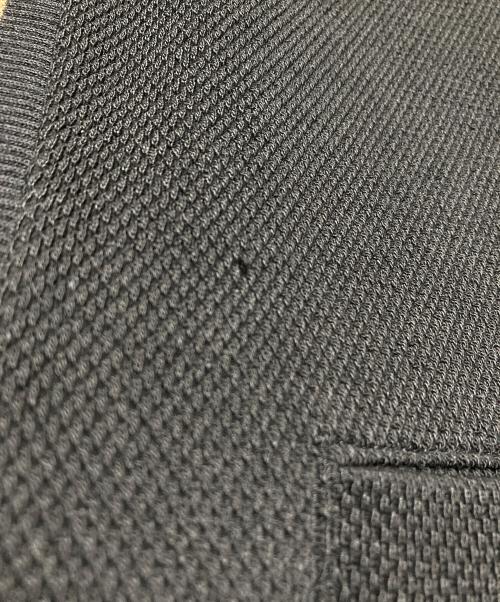 FRED PERRY（フレッドペリー）FRED PERRY (フレッドペリー) ワッフル コットンニットカーディガン ブラック サイズ:Mの古着・服飾アイテム