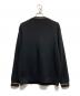 FRED PERRY (フレッドペリー) ワッフル コットンニットカーディガン ブラック サイズ:M：6000円