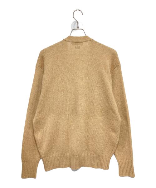 POLO RALPH LAUREN（ポロ・ラルフローレン）POLO RALPH LAUREN (ポロ・ラルフローレン) Vネックニットカーディガン ベージュ サイズ:LLの古着・服飾アイテム