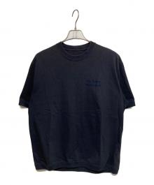 The Ennoy Professional（ザ エンノイ プロフェッショナル）の古着「Short Sleeve Hem Rib Tee」｜ネイビー