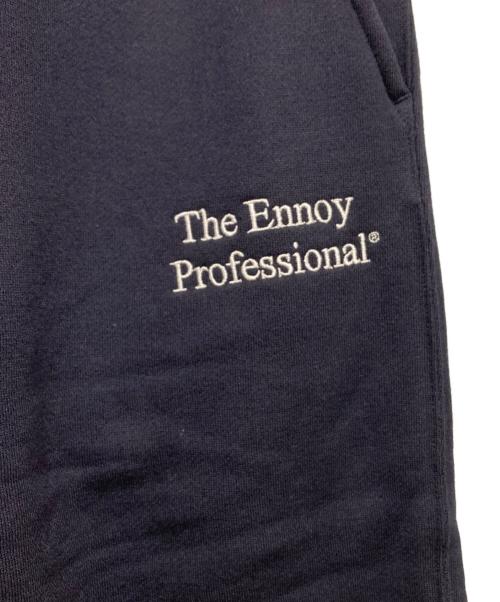 The Ennoy Professional（ザ エンノイ プロフェッショナル）The Ennoy Professional (ザ エンノイ プロフェッショナル) ロゴ刺繍裏起毛スウェットパンツ ネイビー サイズ:Mの古着・服飾アイテム