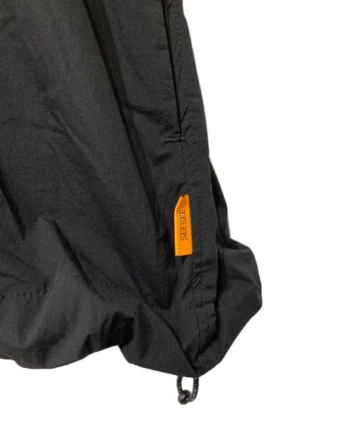 SEESEE（シーシー）SEESEE (シーシー) SUPER BIG NYLON DRAWSTRINGS ブラック サイズ:Lの古着・服飾アイテム