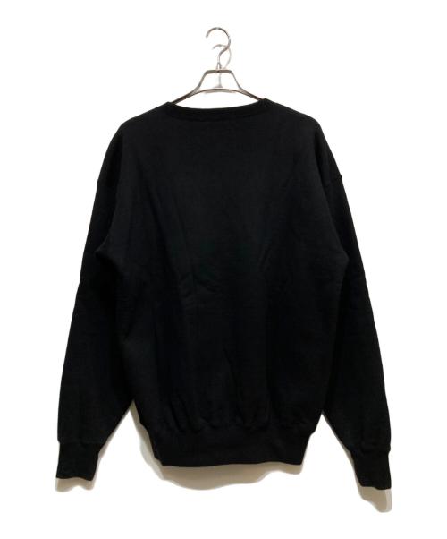 AURALEE（オーラリー）AURALEE (オーラリー) SMOOTH SOFT SWEAT P/O ブラック サイズ:4の古着・服飾アイテム