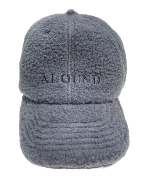 ALOUND（アラウンド）ALOUND (アラウンド) ボアロゴキャップ グレーの古着・服飾アイテム