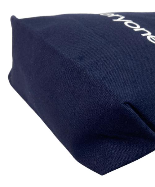 everyone（エブリワン）everyone (エブリワン) petit tote ネイビーの古着・服飾アイテム