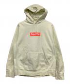 SUPREMEシュプリーム）の古着「BOX LOGO HOODED SWEATSHIRT」｜黄緑