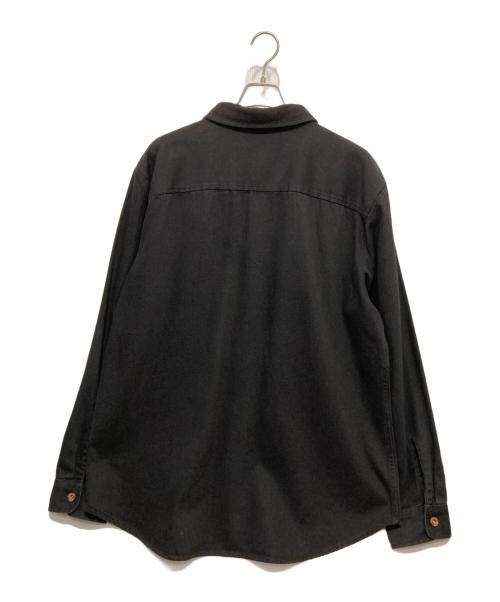 HARLEY-DAVIDSON（ハーレーダビッドソン）HARLEY-DAVIDSON (ハーレーダビッドソン) Vintage logo overshirt ブラック サイズ:XLの古着・服飾アイテム