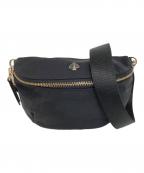 Kate Spadeケイトスペード）の古着「ボディーバッグ」｜ブラック