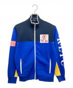 POLO RALPH LAURENポロ・ラルフローレン）の古着「RL-93-ジップアップジャケット」｜イエロー×ネイビー