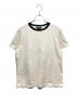 A.P.C.（アーペーセー）の古着「IENA別注 リンガーTシャツ」｜ネイビー×アイボリー