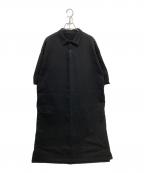 journal standard luxeジャーナルスタンダード ラックス）の古着「デラヴェジャージー ポロワンピース」｜ブラック