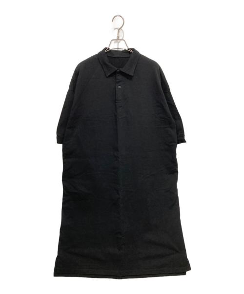 journal standard luxe（ジャーナルスタンダード ラックス）JOURNAL STANDARD LUXE (ジャーナルスタンダード ラックス) デラヴェジャージー ポロワンピース ブラック サイズ:Sの古着・服飾アイテム