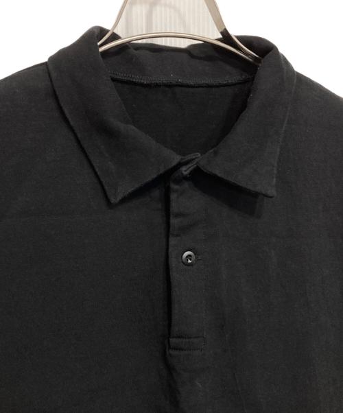 journal standard luxe（ジャーナルスタンダード ラックス）JOURNAL STANDARD LUXE (ジャーナルスタンダード ラックス) デラヴェジャージー ポロワンピース ブラック サイズ:Sの古着・服飾アイテム