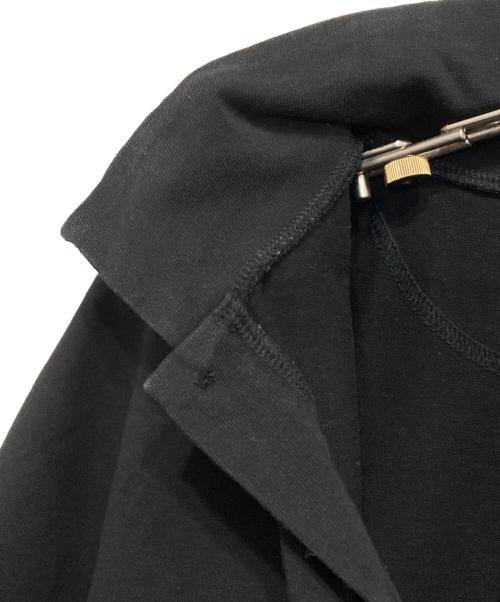 journal standard luxe（ジャーナルスタンダード ラックス）JOURNAL STANDARD LUXE (ジャーナルスタンダード ラックス) デラヴェジャージー ポロワンピース ブラック サイズ:Sの古着・服飾アイテム