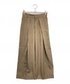 Plageプラージュ）の古着「R’IAM WOOSTED パンツ」｜ベージュ