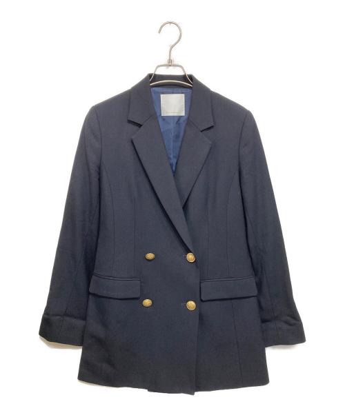 GALLARDA GALANTE（ガリャルダガランテ）GALLARDA GALANTE (ガリャルダガランテ) ピークドラペルジャケット ネイビー サイズ:Fの古着・服飾アイテム
