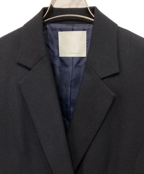 GALLARDA GALANTE（ガリャルダガランテ）GALLARDA GALANTE (ガリャルダガランテ) ピークドラペルジャケット ネイビー サイズ:Fの古着・服飾アイテム