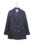 GALLARDA GALANTE（ガリャルダガランテ）の古着「ピークドラペルジャケット」｜ネイビー