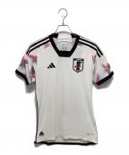 adidasアディダス）の古着「ゲームシャツ」｜レッド×ホワイト