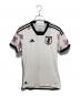 adidas（アディダス）の古着「ゲームシャツ」｜レッド×ホワイト