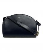 A.P.C.アーペーセー）の古着「ハーフムーンショルダーバッグ」｜ネイビー