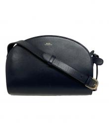 A.P.C.（アーペーセー）の古着「ハーフムーンショルダーバッグ」｜ネイビー